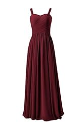 Floor Length Lace Chiffon Evening Dress/Bridesmaid Dress 