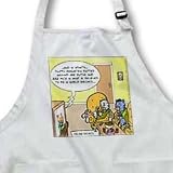Londons Times Funny Cat Cartoons - Cat Sportscasters - Aprons