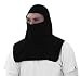 Zan Headgear Fleece Balaclava with Spandex Crown Black One Size Fits All