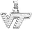 Sterling Silver Virginia Tech VT Charm College
