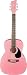 Jay Turser JJ43 3/4-size Acoustic Guitar - Pink