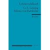 Gotthold Ephraim Lessing: Minna von Barnhelm. Lekt�reschl�ssel