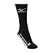 Mizuno Core Crew Sock, Black/Grey, Large