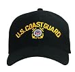 Black US Coast Guard Low Profile Cap