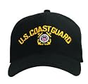 Black US Coast Guard Low Profile Cap