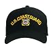 Black US Coast Guard Low Profile Cap