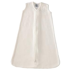 HALO SleepSack Micro-Fleece Wearable Blanket, Cream, X-Large