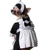 French Maid Halloween Dog Costume at The Regal Dog- Size S Small