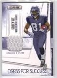 2010 Rookies and Stars Dress for Success Jerseys #24 Golden Tate - Seattle Seahawks (Rookie Insert - Piece of Authentic Jersey - Serial #d to 299) (Football Cards)