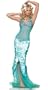 Glittery Mermaid Sexy Costume