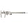 Brown & Sharpe 75 Series Dial Caliper, Stainless Steel, Inch, Standard Jaw, For Depth, Inside, Outside, Step Measurements