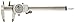 Brown & Sharpe 75.115811 Dial Caliper, Stainless Steel, White Face, 0-6