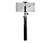 ExoPod Aluminum Selfie Stick Wired Monopod with Built-in Shutter for iPhone 6, 6 Plus, iPhone 5S/5, Galaxy S6, S6 Edge, Galaxy Note 4, LG G4/G3, and Other Smartphones (Black)