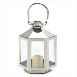 Silver Carriage Lantern - Style 39872