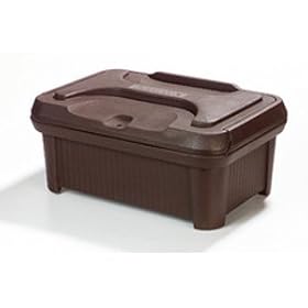 Forest Green 8 Inch Carlisle Cateraide Slide n Seal Pan Carriers XT180008 - XT 8? TOP LOAD... by Carlisle Food Service Products