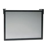 Fellowes Standard Glass Filter For 19-21inch Monitor Screen Antiglare Tinted Black