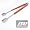 Collegiate Rosewood Handle Grilling Tongs-Iowa State