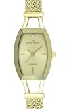 AK Anne Klein Women's Gold-Tone Bracelet Watch #10-8030CHGB