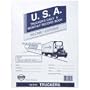 Dimensional Graphics USA Truckers Daily & Monthly Income/Expense Record Book