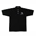 Danbury Trashers Hockey Logo Polo - Golf Style Shirt - Black