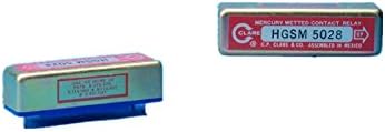 CLARE - HGSM5028 - SPDT 650-ohm coil Mercury wetted relays sealed New
