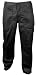 Baratec Black Ladies Active Cargo Work Wear Trousers Size 8 - 22 Reg & Tall Leg Available