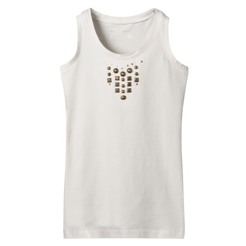 Mossimo Dog Bone BG Slvls Embellished Tank