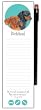 Wellspring Magnetic Refrigerator Note Pad with Pencil, Dog Breeds, Dachshund