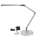 Z-Bar LED Super Sleek Silver Desk Lamp (Silver) (14"H x 17"W x 16"D)
