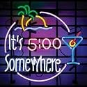 On The Edge 260014 It's 5 O'clock Somewhere Neon Sign