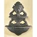 Lion Wall Fountain (Wrought Iron Colored Finish) (30.5