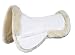 Roma Half Pad with Half Rolled Edges - 100% Merino Sheepskin