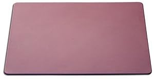 Burgundy Leather 24 x 19 Desk Mat