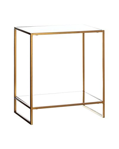 HOME FURNITURE Tavolino Ausiliario Oro