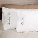 Mr & Mrs Right Pillowcases