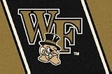 Wake Forest Demon Deacons 33 &acute; x 45 &acute; Team Door Mat - B0001H0HSW