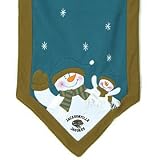 Jacksonville Jaguars 72"x15" Snowman Table Runner Plush