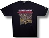 CROSBY, STILLS, NASH  YOUNG - Bush - Black 30S Ringspon Cotton T-shirt