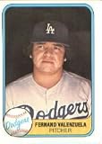 1981 Fleer Fernando Valenzuela Rookie Baseball Card #140 - Shipped In Protective Display Case!