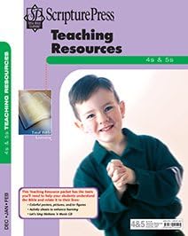 Scripture Press 4s & 5s Teaching Resources by David C. Cook - Winter 2015 2016