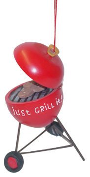 Just Grill It - Barbeque Grill Christmas Ornament