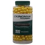 Kingman Training 11mm Paintballs 500 - Rounds - Yellow