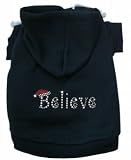 Pet Supplies : Believe Holiday Dog Hoodie Hooded Sweatshirt Size XXXL
