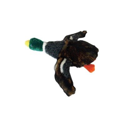 More image Patchwork Pet Mallard Duck 15-Inch Squeak Toy for Dogs