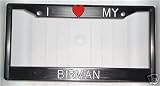 Black Plastic I Love My Birman Frame