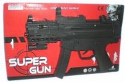 Police Swat Team Combat MP5K MP-5K Toy Gun Assault Pdw Pistol Battery Operated Sub Machine Gun