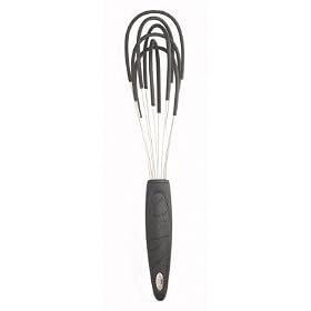 Chef'n WSK-530BK Kitchzen Short Silicone Whisk, Black by Chef'n