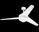 Monte Carlo Ceiling Fan 3MTR38WHO Mach Two Fan - Remote White Contemporary Indoor Fans 38