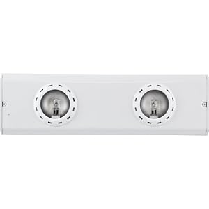 GE 10231 Halogen Under Cabinet 2-Light Linkable Fixture, 13-Inch by General Electric