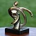 NOVICA Bronze sculpture, 'Self Confidence'